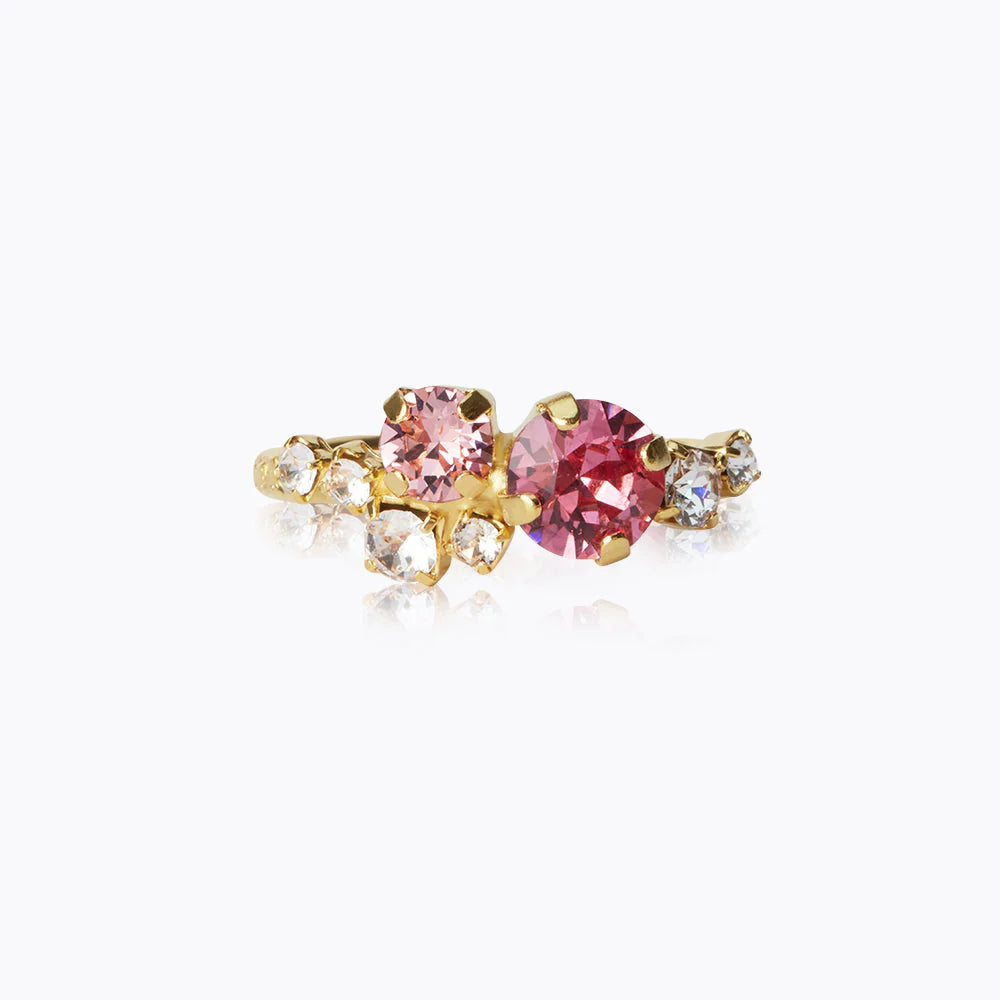 CAROLINE SVEDBOM Stardust ring, Rose combo