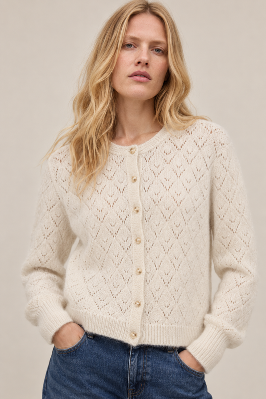 Sibin Linnebjerg Due Alpaca Offwhite